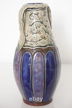 Royal Doulton Lambeth Art Nouveau Vase William Rowe Design c. 1918