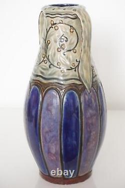 Royal Doulton Lambeth Art Nouveau Vase William Rowe Design c. 1918