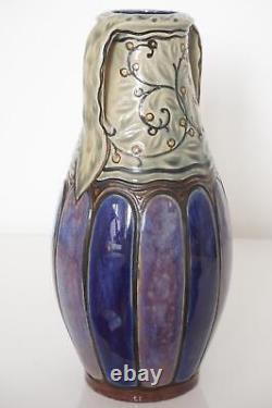 Royal Doulton Lambeth Art Nouveau Vase William Rowe Design c. 1918