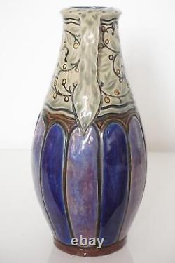 Royal Doulton Lambeth Art Nouveau Vase William Rowe Design c. 1918