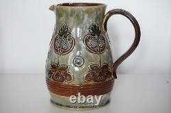 Royal Doulton Lambeth Jug Vase Art Nouveau Design Marion Holbrook c. 1905