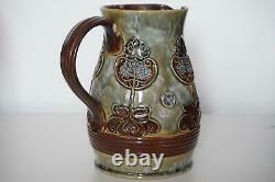 Royal Doulton Lambeth Jug Vase Art Nouveau Design Marion Holbrook c. 1905