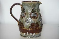 Royal Doulton Lambeth Jug Vase Art Nouveau Design Marion Holbrook c. 1905