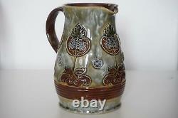 Royal Doulton Lambeth Jug Vase Art Nouveau Design Marion Holbrook c. 1905