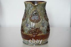 Royal Doulton Lambeth Jug Vase Art Nouveau Design Marion Holbrook c. 1905