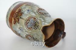 Royal Doulton Lambeth Jug Vase Art Nouveau Design Marion Holbrook c. 1905