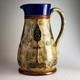 Royal Doulton Lambeth Stoneware Art Nouveau Jug Relief Decoration 7.5 C1899