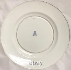 Royal Worcester England Antique Art Nouveau White With Red Gold & Green Z. 1103