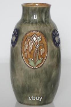 Scarce Royal Doulton Lambeth Art Nouveau Vase Harry Simeon c. 1910