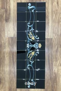 Set 27 New Victorian Art Nouveau Fireplace Hearth Splashback Tiles Deep Green