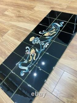 Set 30 New Victorian Art Nouveau Fireplace Hearth Splashback Tiles Deep Green