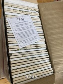 Set 30 New Victorian Art Nouveau Fireplace Hearth Splashback Tiles Deep Green