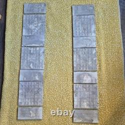 Set English Floral Art Nouveau Majolica Style Fireplace Tiles T & R Boote Ltd