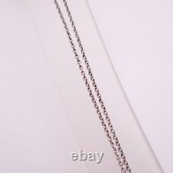Sterling Silver Art Nouveau Blue / Green / Yellow Enamel and Pearl Necklace