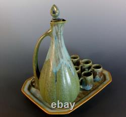 Superb Denbac Art Nouveau / Art Deco Liquor Set Lovely Condition