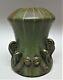Superb Ken Nichols Ephraim Art Pottery Vase With Fiddlehead Ferns Art Nouveau