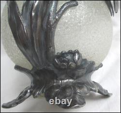 This absolutely beautiful WMF Vase was before 1900 made Cherub/Cupid in Nature