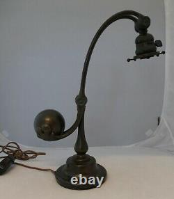 Tiffany Studios Counterbalance Desk Lamp