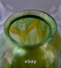 Tiffany Studios Pulled Feather Art Glass Shade. #7
