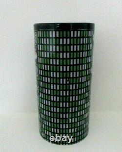 Ultra Rare Royal Doulton Antique Green And Black, Bird Vase D4080 Perfect