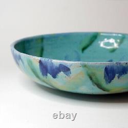 VALLY WIESELTHIER Austria Large Art Deco Pottery Bowl Wiener Werkstätte Interest