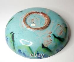 VALLY WIESELTHIER Austria Large Art Deco Pottery Bowl Wiener Werkstätte Interest