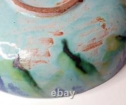 VALLY WIESELTHIER Austria Large Art Deco Pottery Bowl Wiener Werkstätte Interest