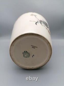 V&b Villeroy & Boch Art Nouveau Large Vase Mettlach 1011 2398 Green Stamp
