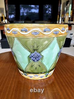 Very Large Minton Art Nouveau / Jugendstil Arts& Crafts Secessionist Jardinière