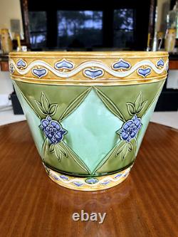 Very Large Minton Art Nouveau / Jugendstil Arts& Crafts Secessionist Jardinière