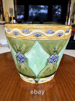 Very Large Minton Art Nouveau / Jugendstil Arts& Crafts Secessionist Jardinière