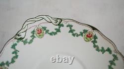 Very Rare Antique Royal Doulton'Cynthia' Plate D3387 Art-Nouveau Period (1910)