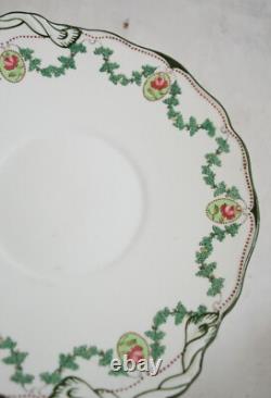 Very Rare Antique Royal Doulton'Cynthia' Plate D3387 Art-Nouveau Period (1910)
