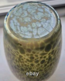 Very Rare Loetz Papillon Iridescent Glass Vase Art Nouveau Bohemian 20cm tall