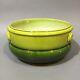 Vintage Art Nouveau Bretby Pottery England Green Glaze Ceramic Pot Holder
