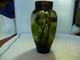 Vintage Art Nouveau Cameo Glass Forest Landscape Vase