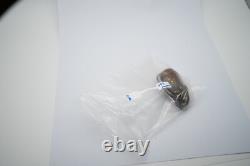 Vintage Art Nouveau Style Sterling Silver Green Amber Pendant Brooch