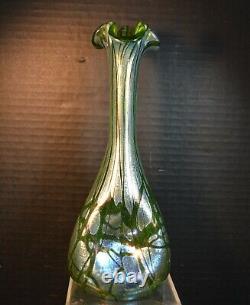 Vintage Loetz Oil Spot Art Nouveau Vase