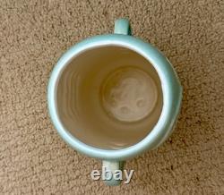 Vintage Red Wing 1151 Green Art Nouveau Vase 8