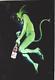 Vintage Poster Maurin French Aperitif Green Devil