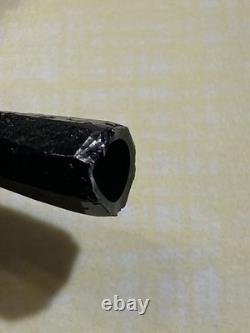 Vtg Sadie Green Art Nouveau Style Necklace & Earring Set Black Stone Glass Beads