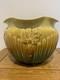 W F Needham Huge Majolica Queen Ann Pot Art Nouveau Jardiniere. 1903. H 8.5