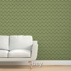 Wallpaper Roll Deco Floral Camouflage Green Art Nouveau Camoflague 24in x 27ft