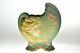 Weller Pottery 1903-04 L'art Nouveau Matt Pillow Shell Vase With Maiden