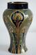 William Moorcroft James Macintyre Vase Green & Gold Florian Design C. 1903