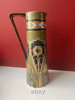William Moorcroft Large pottery pitcher C1903