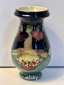 William Moorcroft Pottery Claremont ToadstoolPattern Baluster Vase In 1914