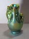 Youth Style Wine Pitcher Green-blue Eosin By Zsolnay Design Lajos Mack (1876-1963)